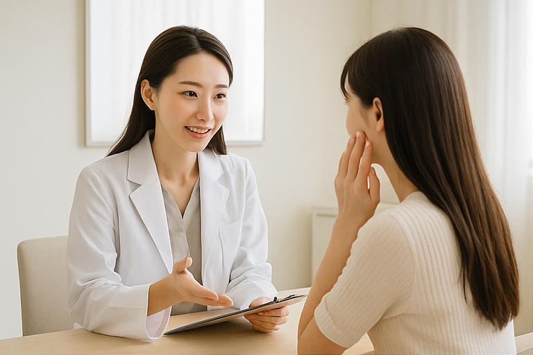 医師によるカウンセリング・診察